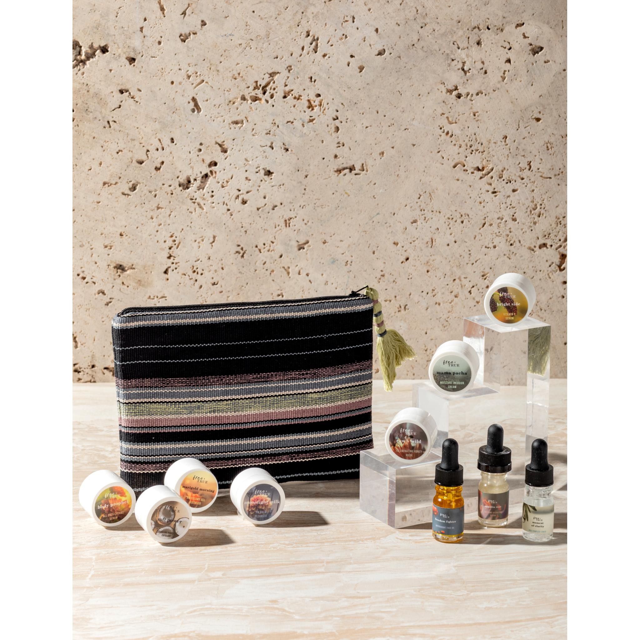 Set De Viaje Para El Cuidado De La Piel Gratis + True Discovery, 10 Piezas - Venta Internacional.
