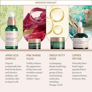 Foto 4 | Set De Cuidado De La Piel Biossance Plump & Hydrate Con Limpiador, Sérum Y Crema - Venta Internacional.