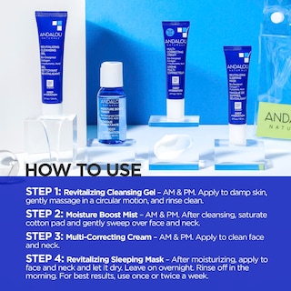 Foto 3 | Set De Cuidado De La Piel Andalou Natural La Rutina De Hidratación Profunda - Venta Internacional.