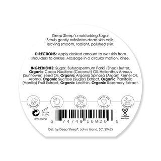 Foto 2 | Exfoliante Corporal Deep Steep Con Azúcar Moreno Y Vainilla, 240 Ml, Vegano - Venta Internacional.