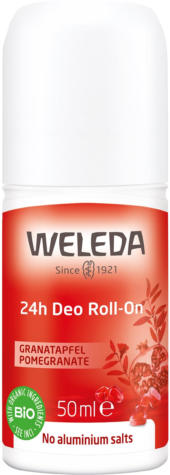 Foto 1 | Desodorante Weleda 24 Horas En Rollo Con Forma De Granada, 50 Ml - Venta Internacional.