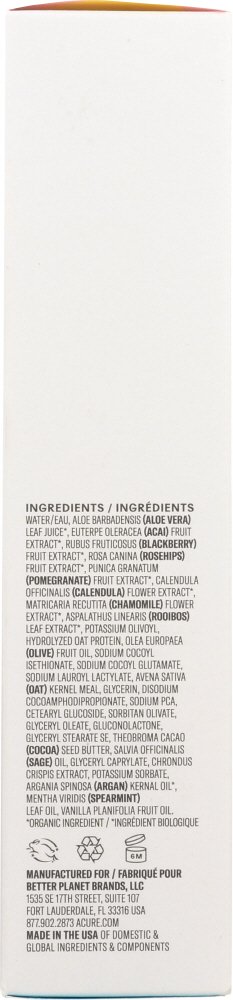 Foto 4 pulgar | Crema Limpiadora Acure Radicalmente Rejuvenecedora 120ml - Venta Internacional.