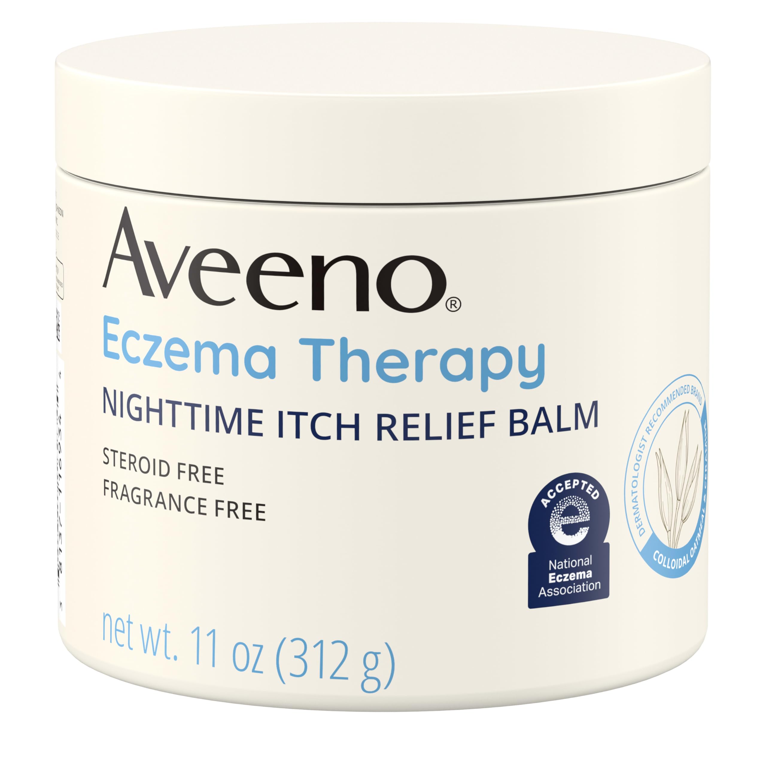 Foto 2 pulgar | Bálsamo Nocturno Para Aliviar La Picazón Aveeno Eczema Therapy 325 Ml - Venta Internacional.