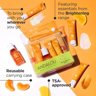 Foto 2 | Set De Cuidado De La Piel Andalou Naturals The Brightening Routine, 4 Unidades - Venta Internacional.