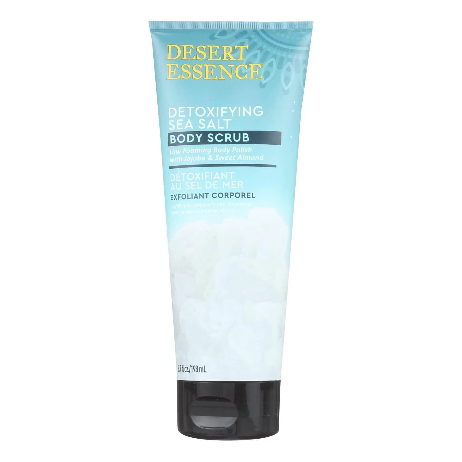 Exfoliante Corporal Desert Essence Con Sal Marina Desintoxicante 198 Ml - Venta Internacional.