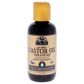Foto 1 | Aceite De Ricino Okay-men Para Barba Y Crecimiento Del Cabello, 120 Ml - Venta Internacional.