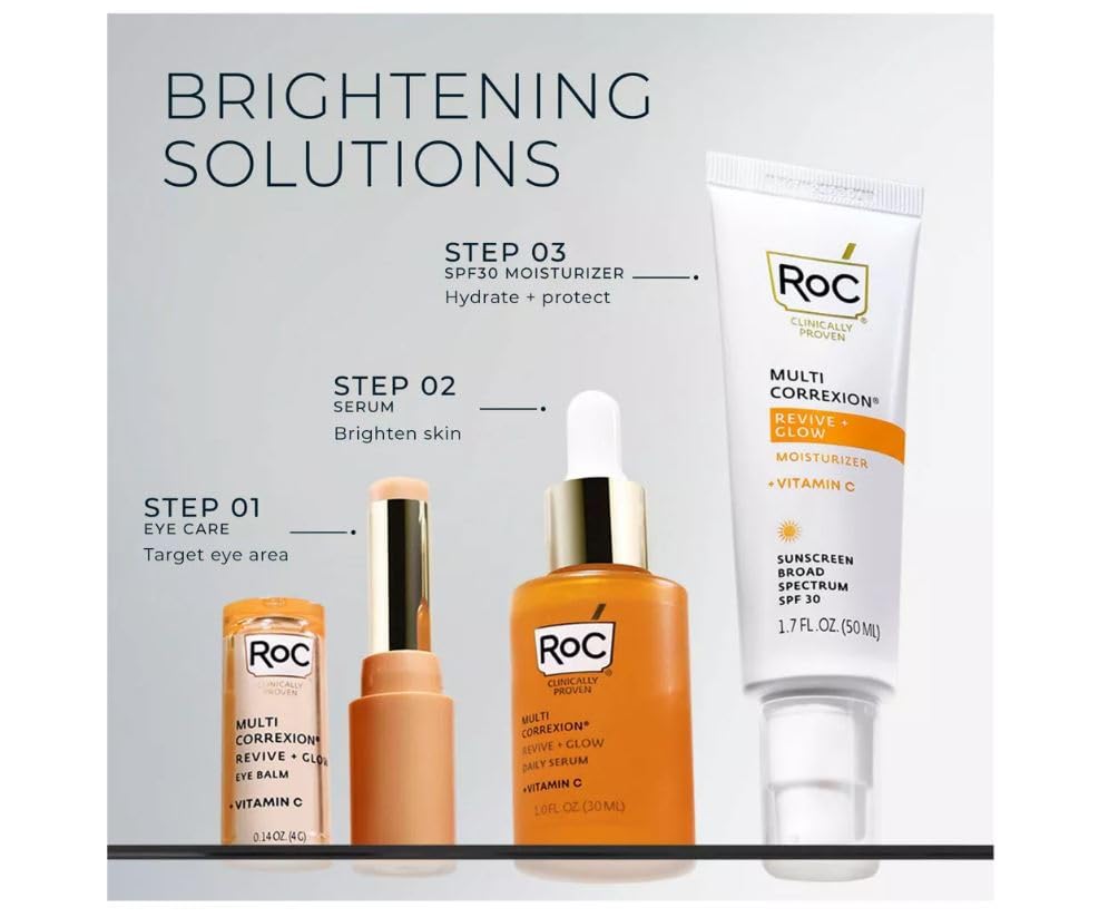 Foto 7 pulgar | Bálsamo Para Ojos Roc Multi Correxion Revive And Glow Vitamina C, 4 Ml - Venta Internacional.