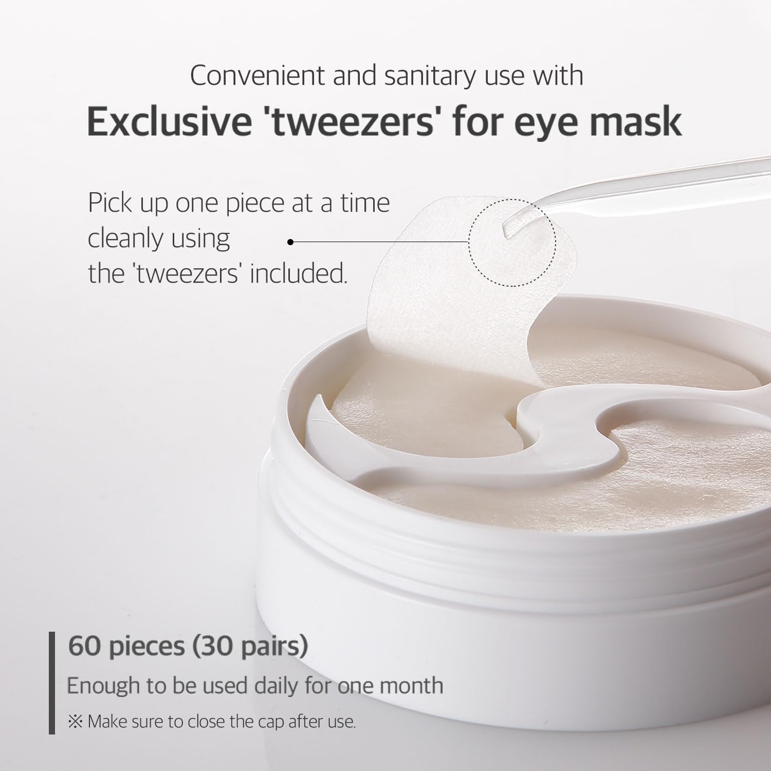 Foto 8 pulgar | Máscara De Ojos Petitfee B-glucan Deep Firming 60 Piezas (30 Pares) - Venta Internacional.