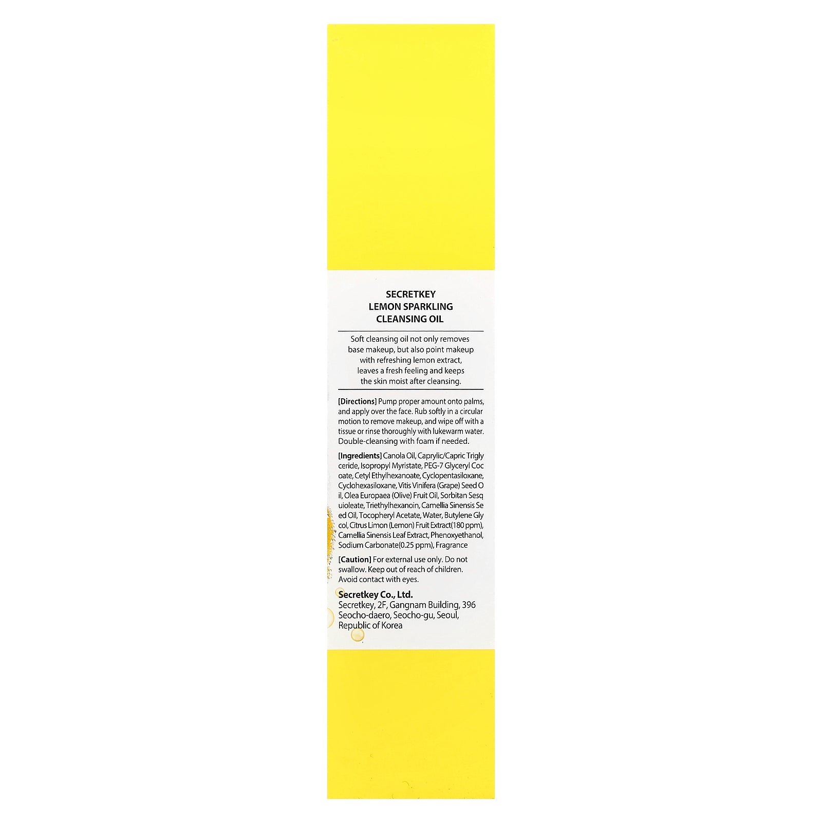 Foto 4 pulgar | Aceite Limpiador Secret Key Lemon Sparkling 150 Ml - Venta Internacional.
