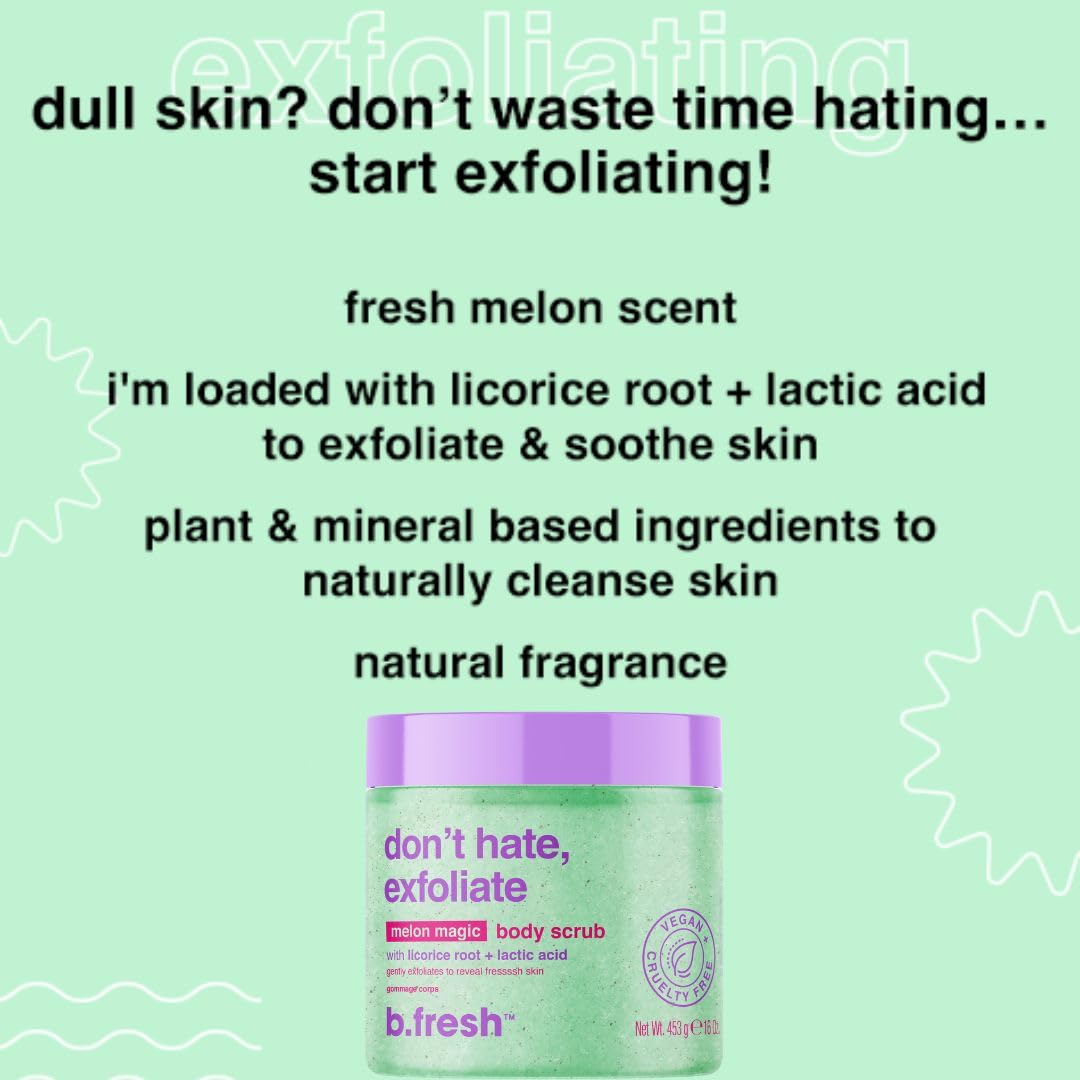 Foto 4 pulgar | Exfoliante Corporal B.fresh Don't Hate  Exfolia Y Suaviza - Venta Internacional.