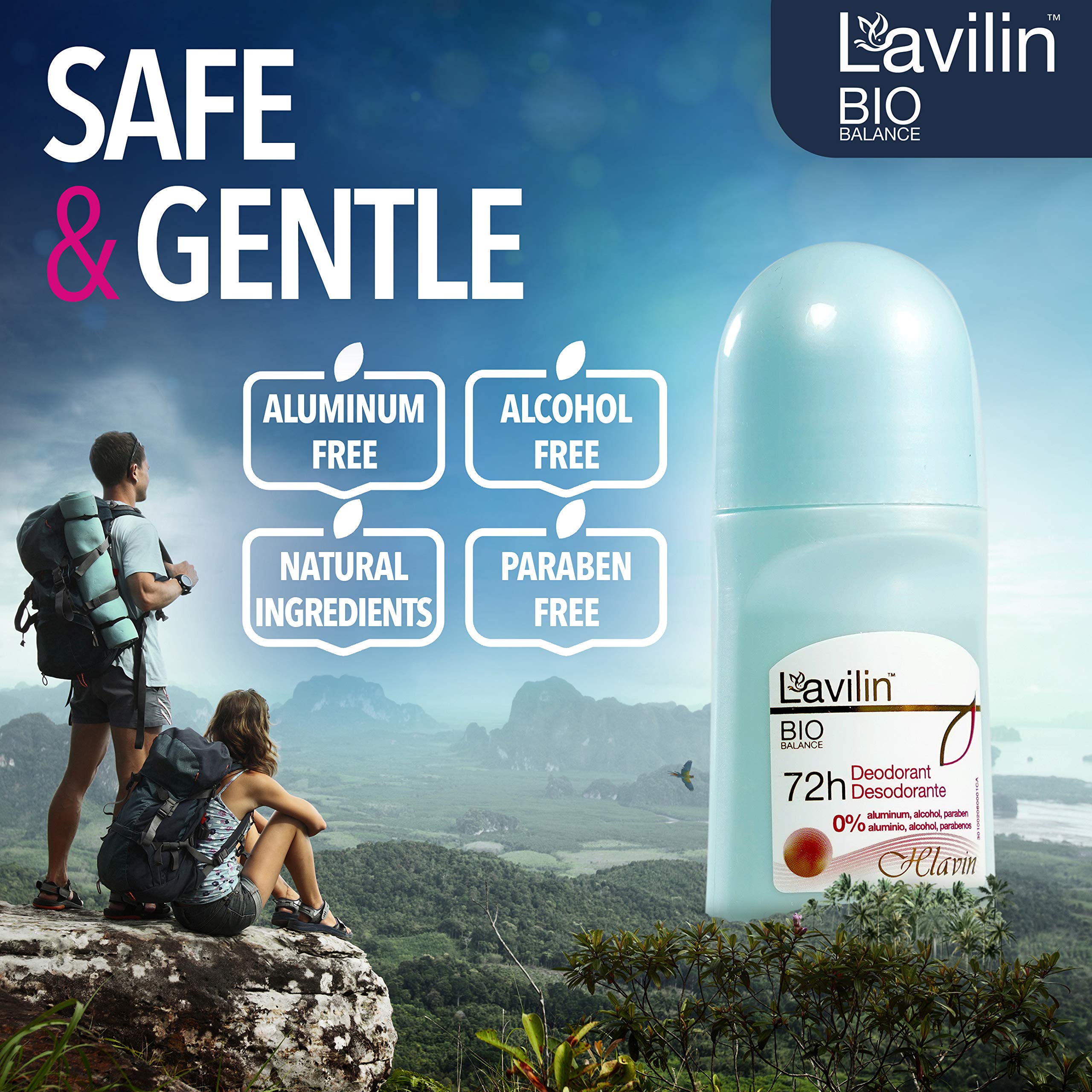 Foto 6 pulgar | Desodorante Roll On Lavilin 60 ml - Venta Internacional