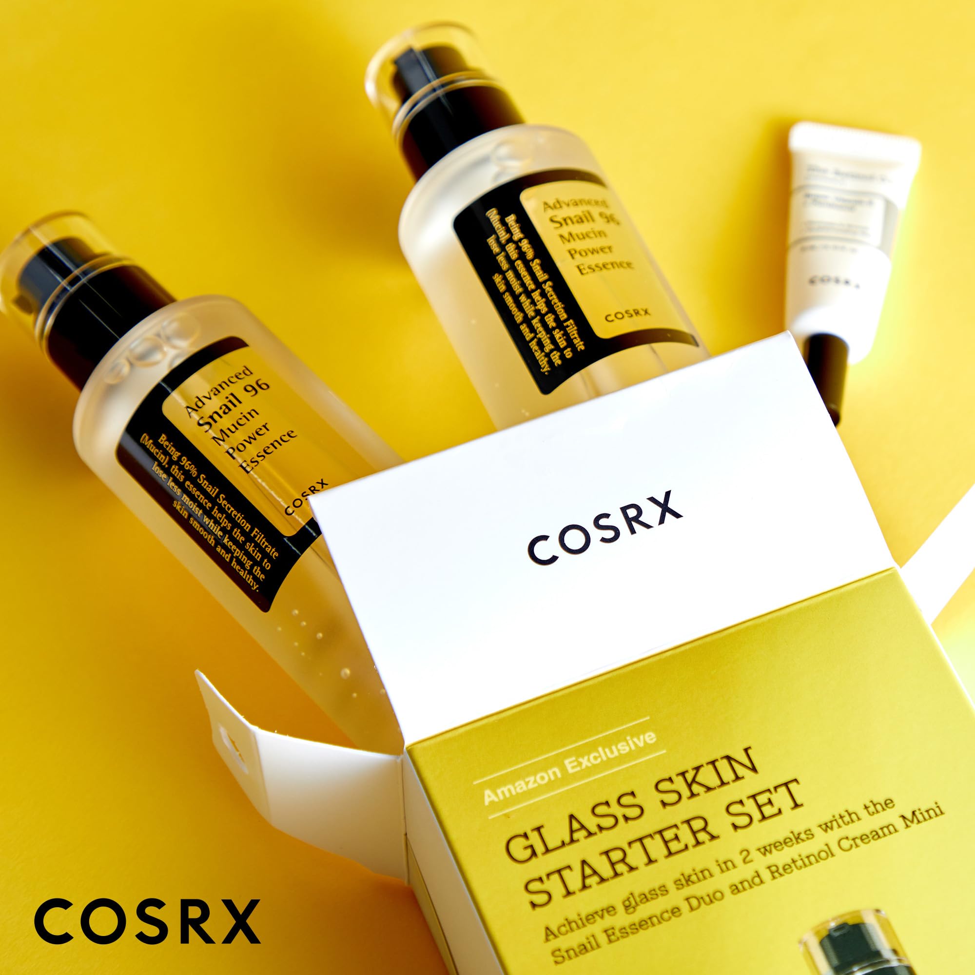 Foto 7 pulgar | Set De Cuidado De La Piel Cosrx Glass Skin Con Esencia De Caracol Y Crema De Retinol - Venta Internacional.