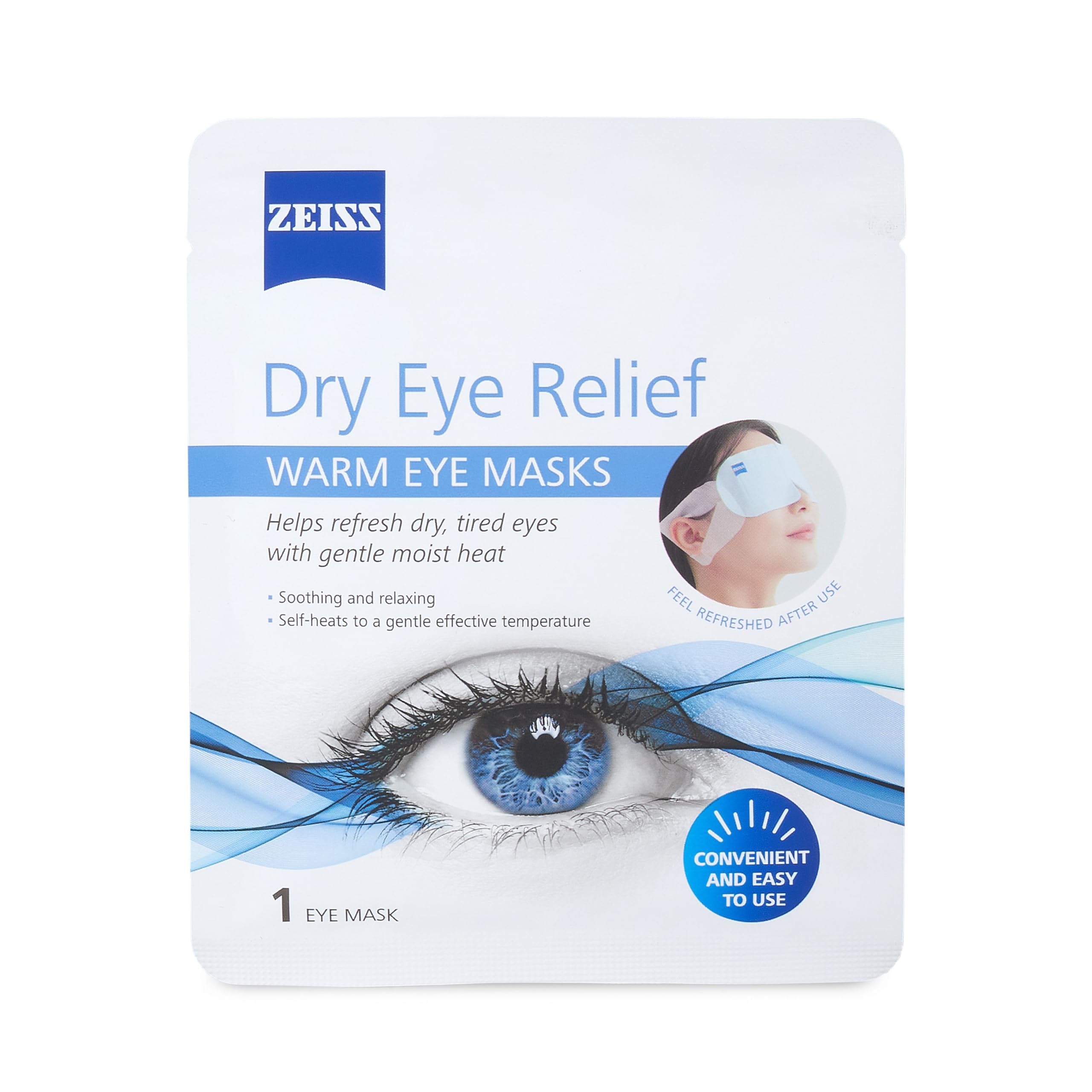 Foto 5 pulgar | Máscaras Para Ojos Zeiss Warm  6 Unidades  Para Aliviar Los Ojos Secos - Venta Internacional.