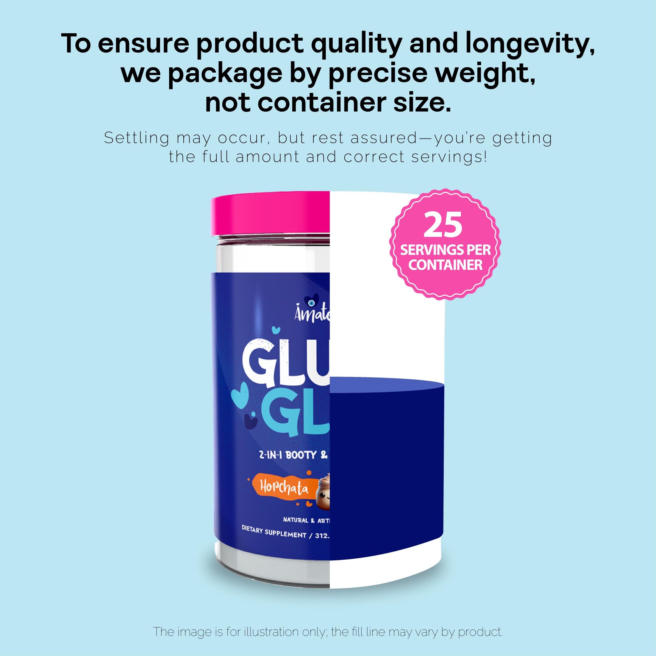 Foto 8 pulgar | Suplemento Amatemas Glute Y Glow Elixir 2 En 1 Para Botines Y Belleza - Venta Internacional.