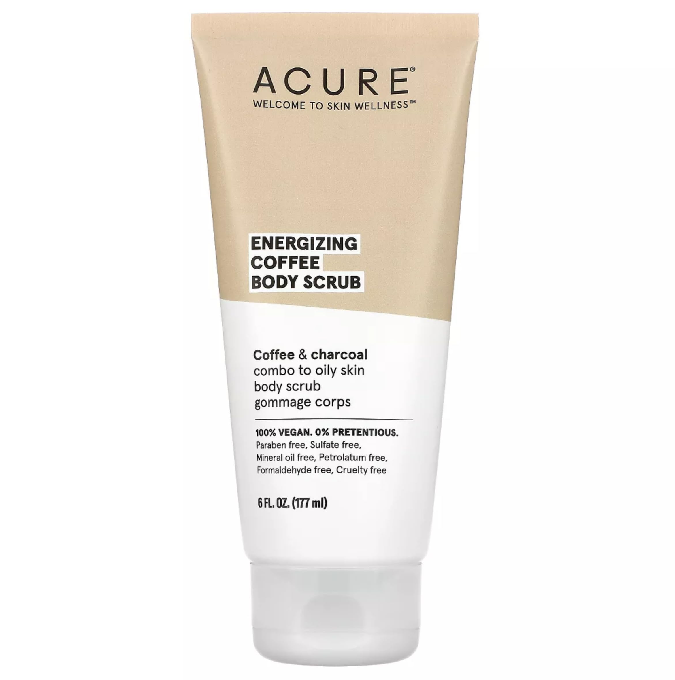 Foto 2 pulgar | Exfoliante Corporal Acure Energizing Coffee  Revitaliza E Hidrata  180 Ml - Venta Internacional.