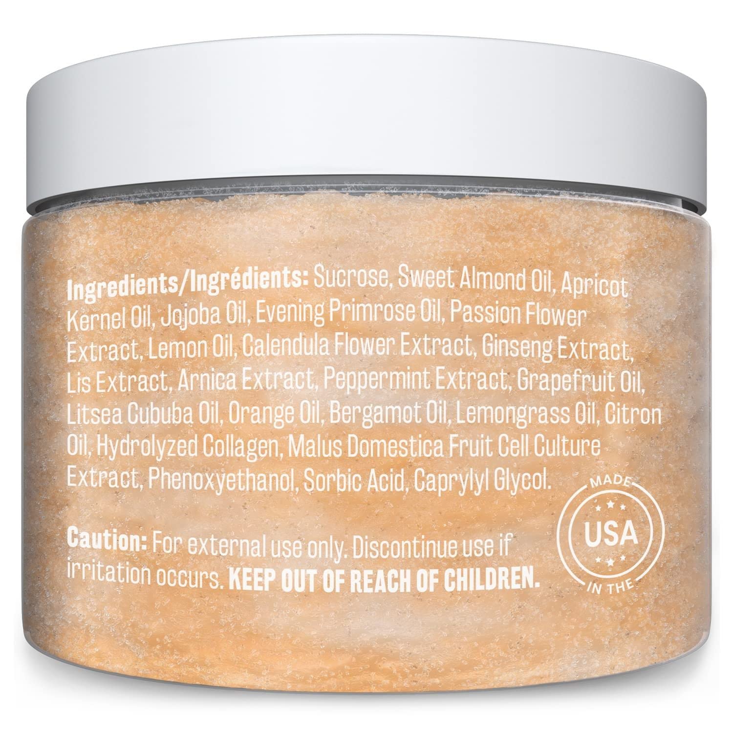 Foto 3 pulgar | Sugar Scrub M3 Naturals Brown Con Colágeno Y Células Madre  300 Ml - Venta Internacional.