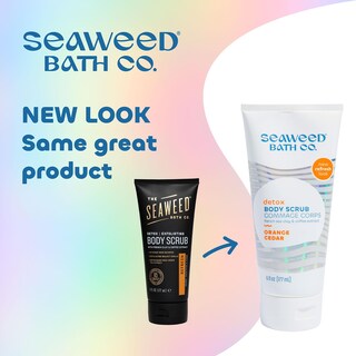 Foto 2 | Exfoliante Corporal Seaweed Bath Co. Detox Aroma A Naranja Y Cedro 180 Ml - Venta Internacional.