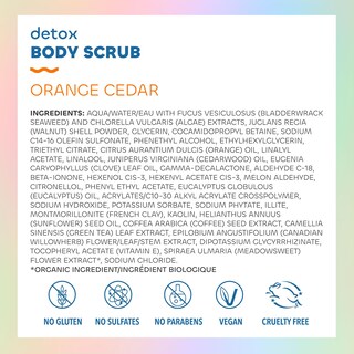 Foto 3 | Exfoliante Corporal Seaweed Bath Co. Detox Aroma A Naranja Y Cedro 180 Ml - Venta Internacional.
