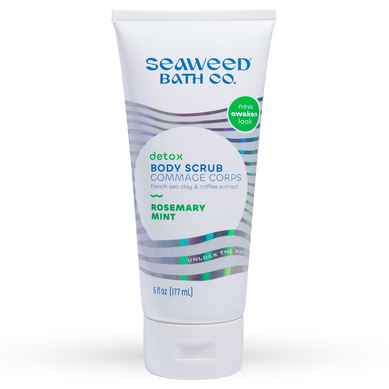 Foto 1 | Exfoliante Corporal Seaweed Bath Co. Fragancia Desintoxicante De Romero Y Menta  180 Ml - Venta Internacional.