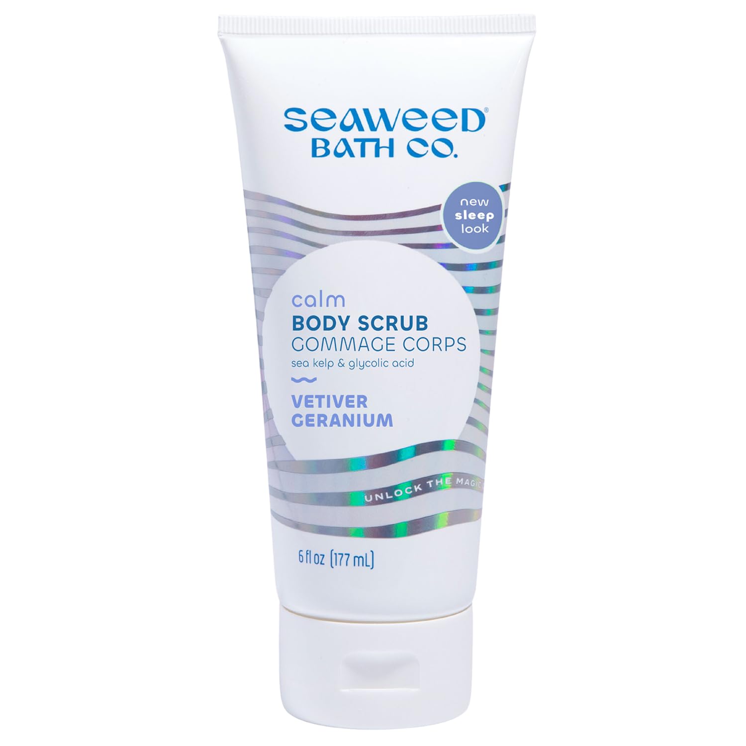 Foto 2 pulgar | Exfoliante Corporal Seaweed Bath Co. Calm Vetiver Geranio 180 Ml - Venta Internacional.