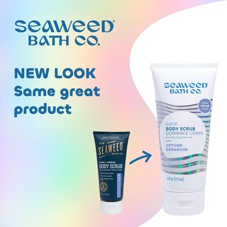 Foto 2 | Exfoliante Corporal Seaweed Bath Co. Calm Vetiver Geranio 180 Ml - Venta Internacional.