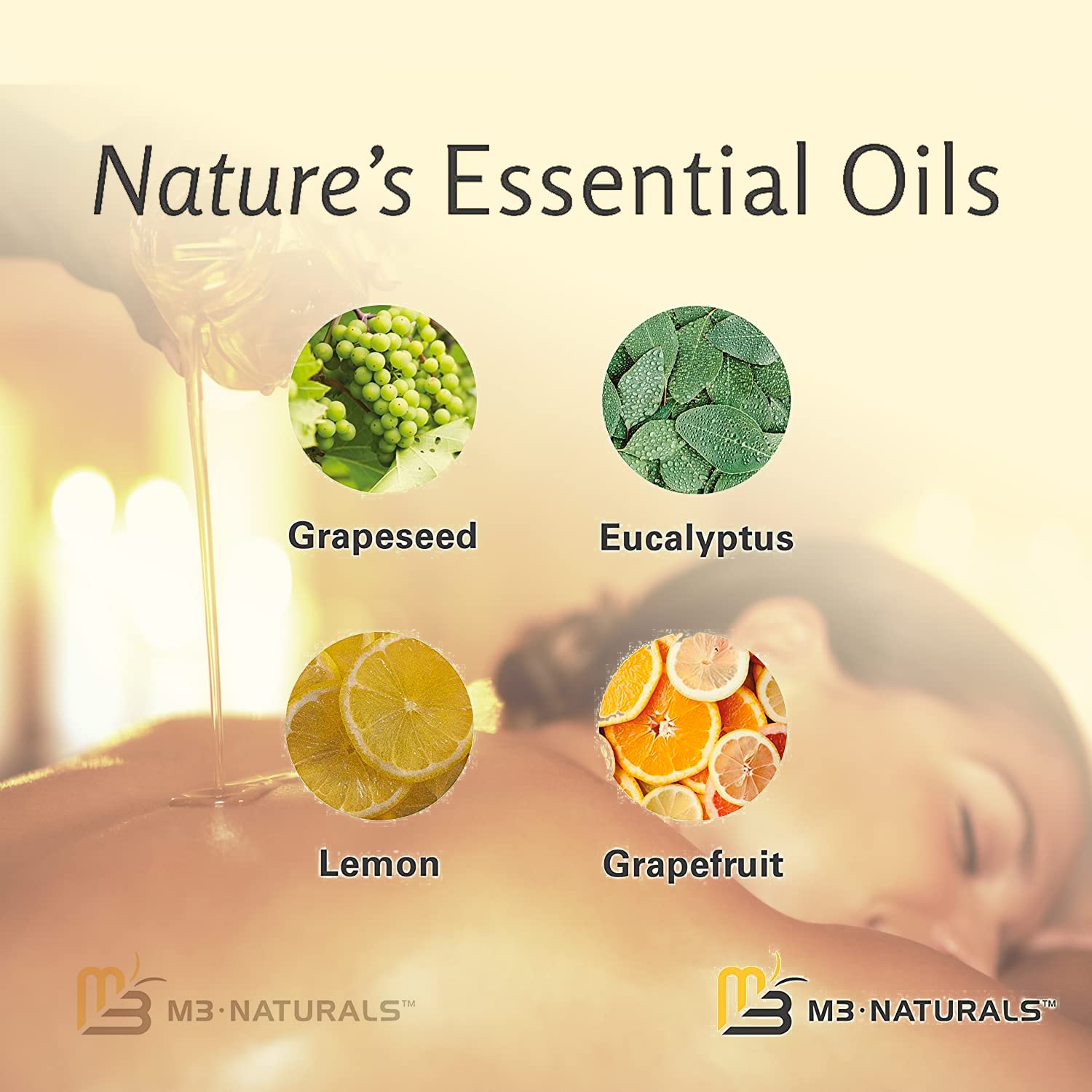 Foto 7 pulgar | Aceite De Masaje M3 Naturals Anticelulítico Con Células Madre De Colágeno 240 Ml - Venta Internacional.