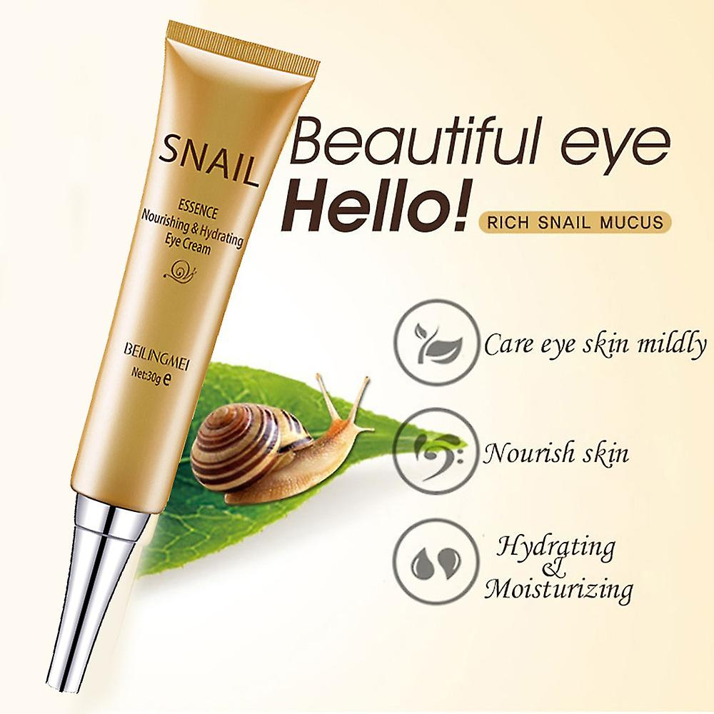 Foto 3 pulgar | Crema De Ojos Huoguo Hidratación Profunda Para Eliminar Arrugas Con Esencia De Caracol - Venta Internacional.