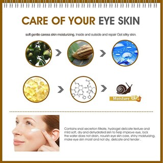 Foto 4 | Crema De Ojos Huoguo Hidratación Profunda Para Eliminar Arrugas Con Esencia De Caracol - Venta Internacional.