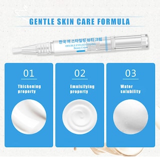 Foto 3 | Pegamento Doble Para Párpados Huoguo Invisible Eye Tape Crema En Gel 3 Ml - Venta Internacional.
