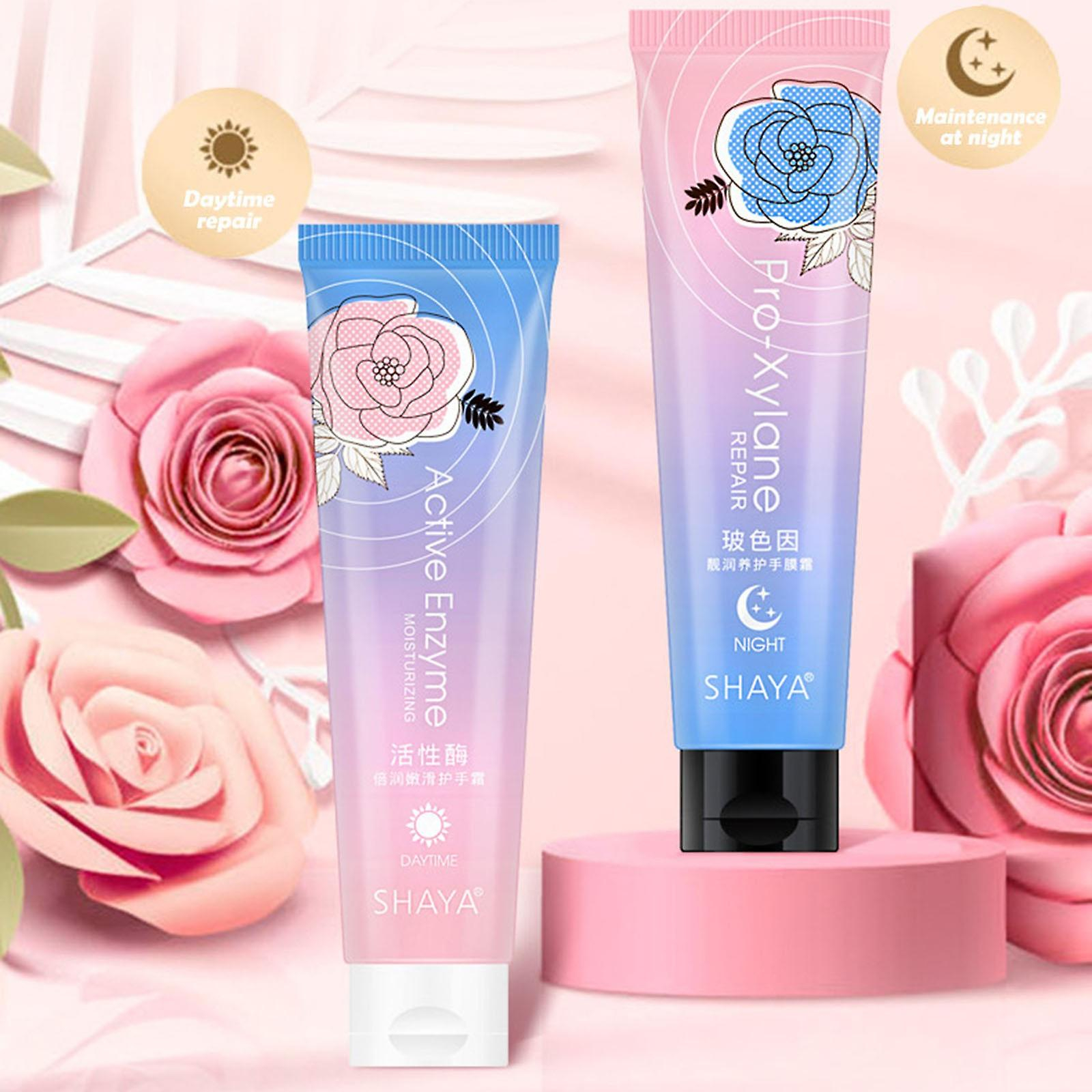 Foto 4 | Crema De Manos Huoguo De Mantenimiento Diurno Y Nocturno 40 Ml X 2 - Venta Internacional.