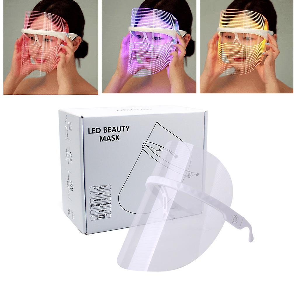 Foto 3 pulgar | Máscara De Cuello Subfacial Con Luz Led Para Reparar La Piel Y Las Arrugas - Venta Internacional.