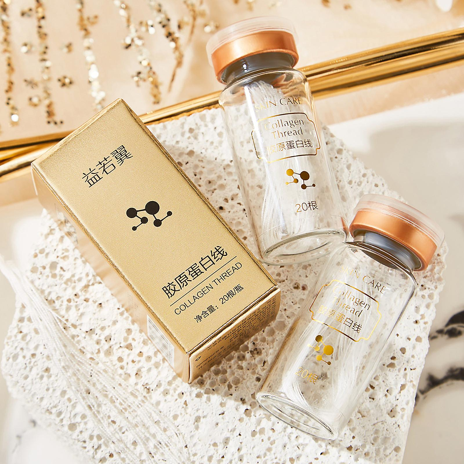 Foto 4 | Kit De Colágeno Dorado Huoguo Nanopartículas De Unión Por Cable De Proteína Soluble - Venta Internacional.