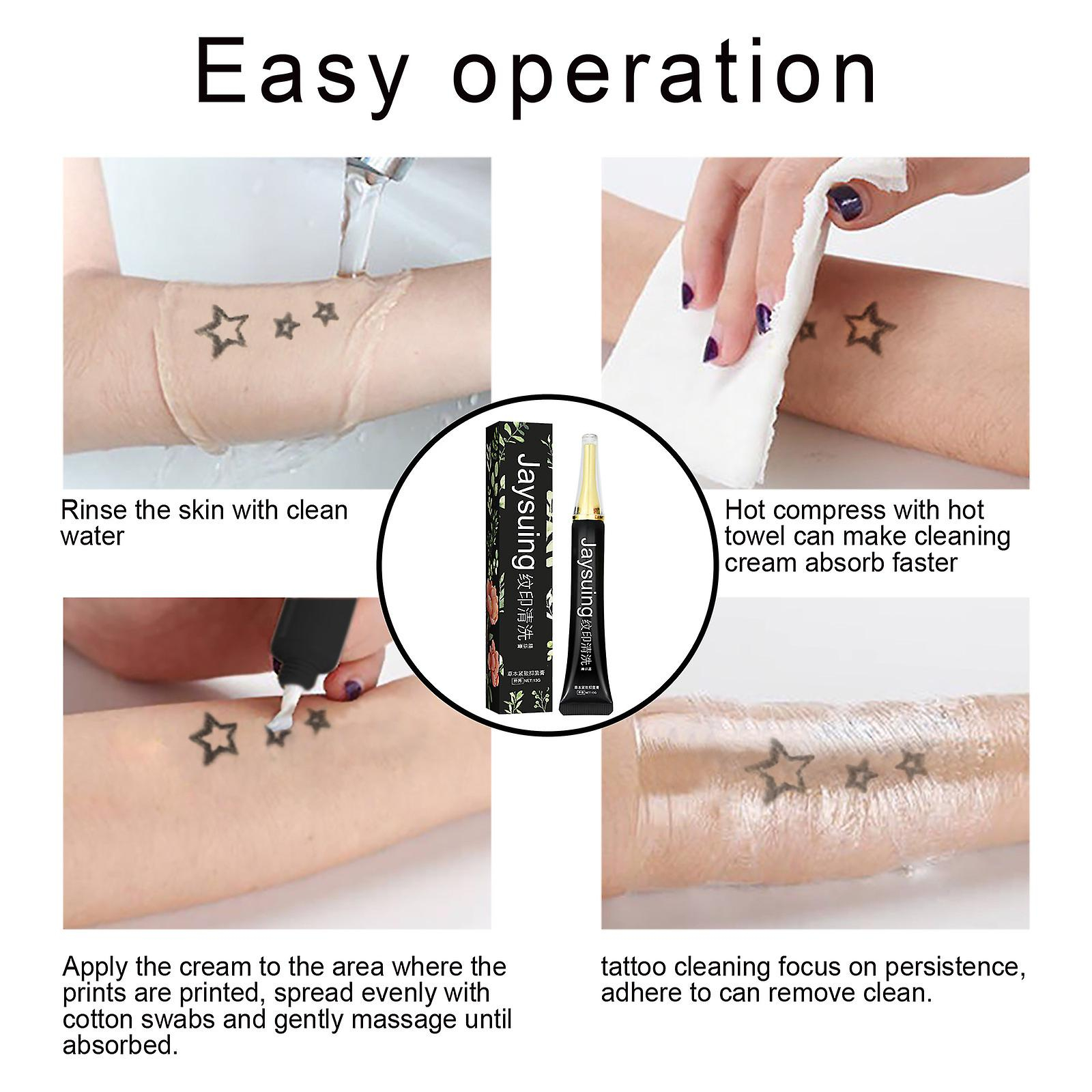Foto 4 | Eliminador De Pintura Para Borrar Tatuajes  Crema Pigmentada Huoguo De 4 Semanas  13 G - Venta Internacional.
