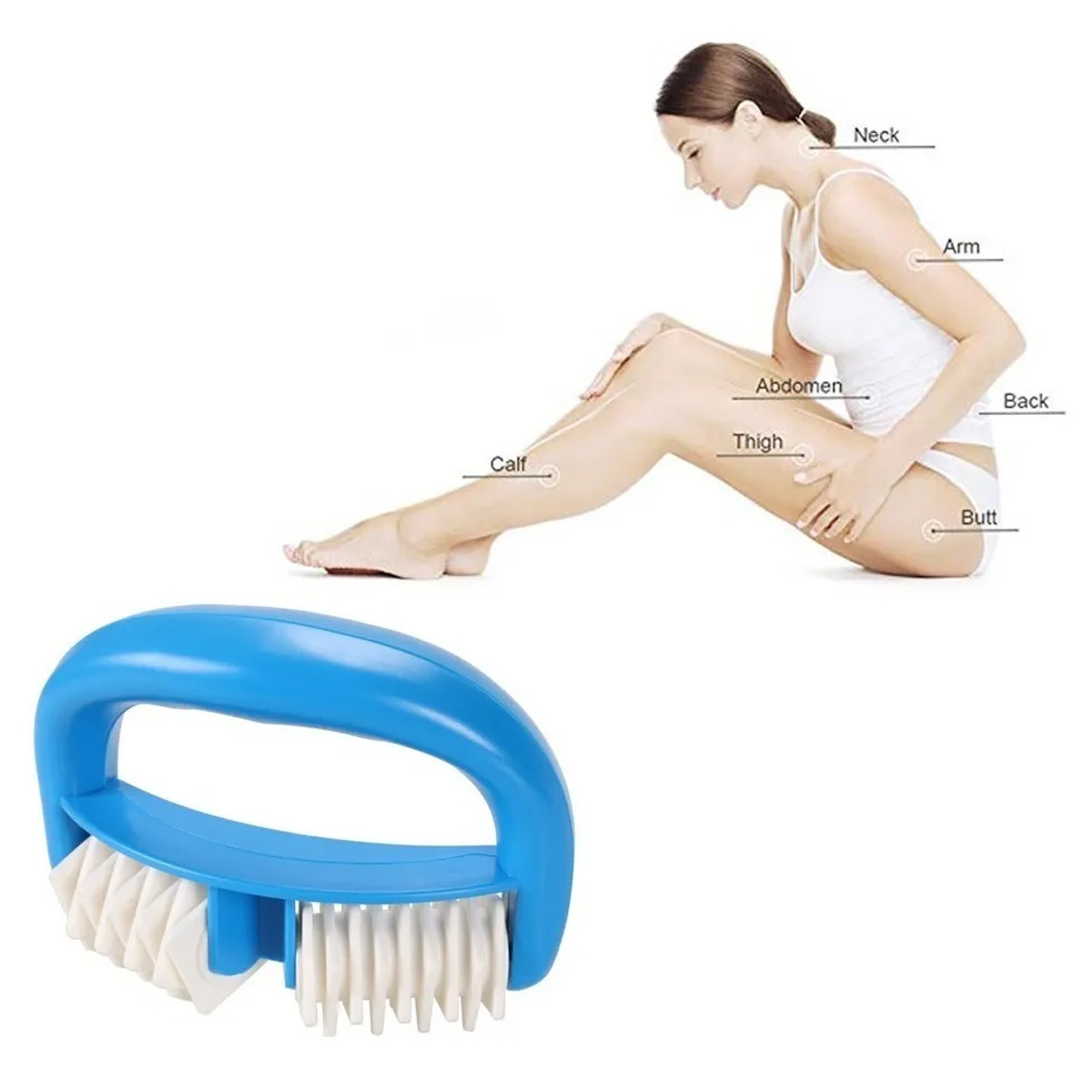 Foto 4 pulgar | Masajeador Rodillo Para Anti Celulitis Masaje Piel Naranja