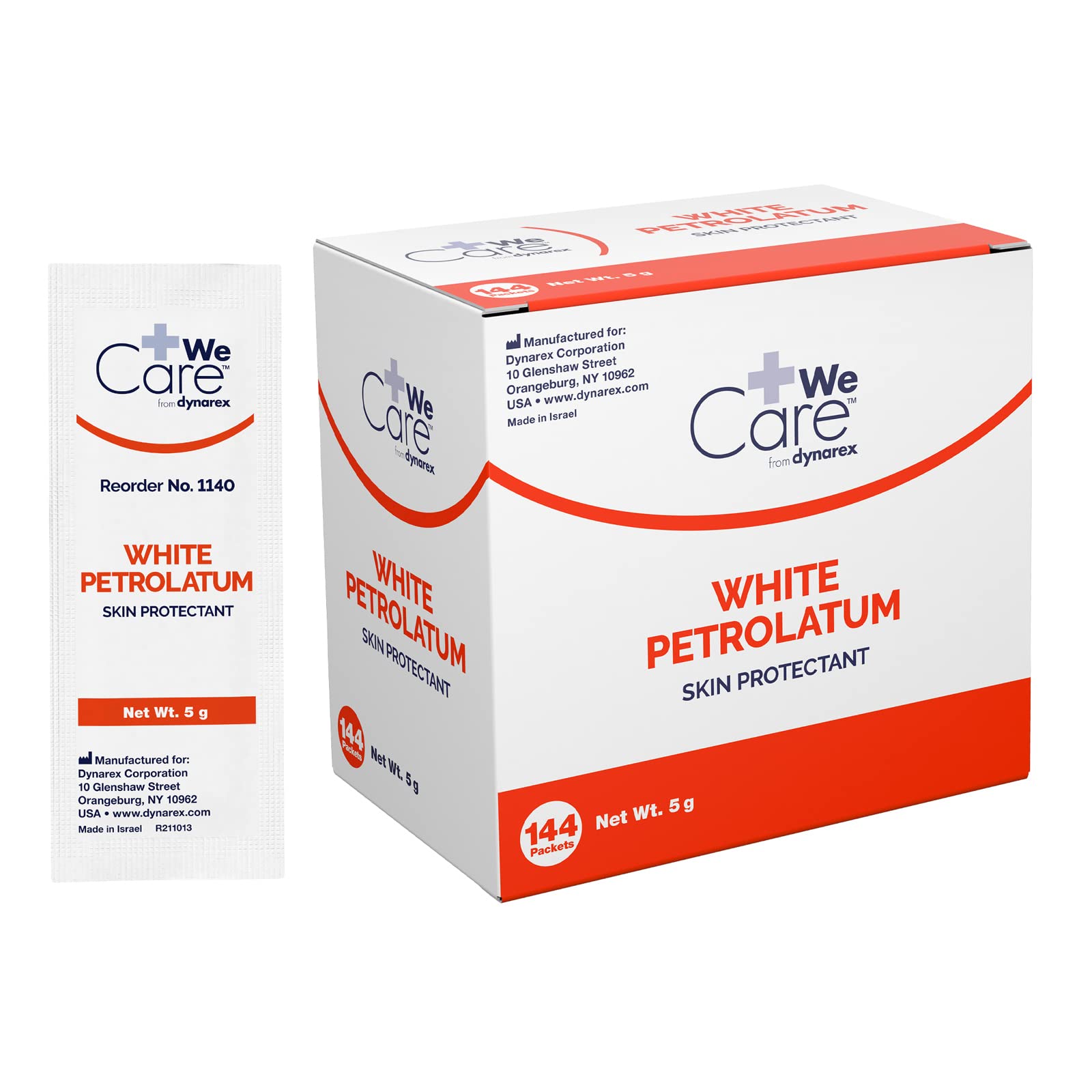 Foto 1 | Vaselina De Petróleo Dynarex White Petrolatum  Paquetes De 5 G X144 - Venta Internacional.