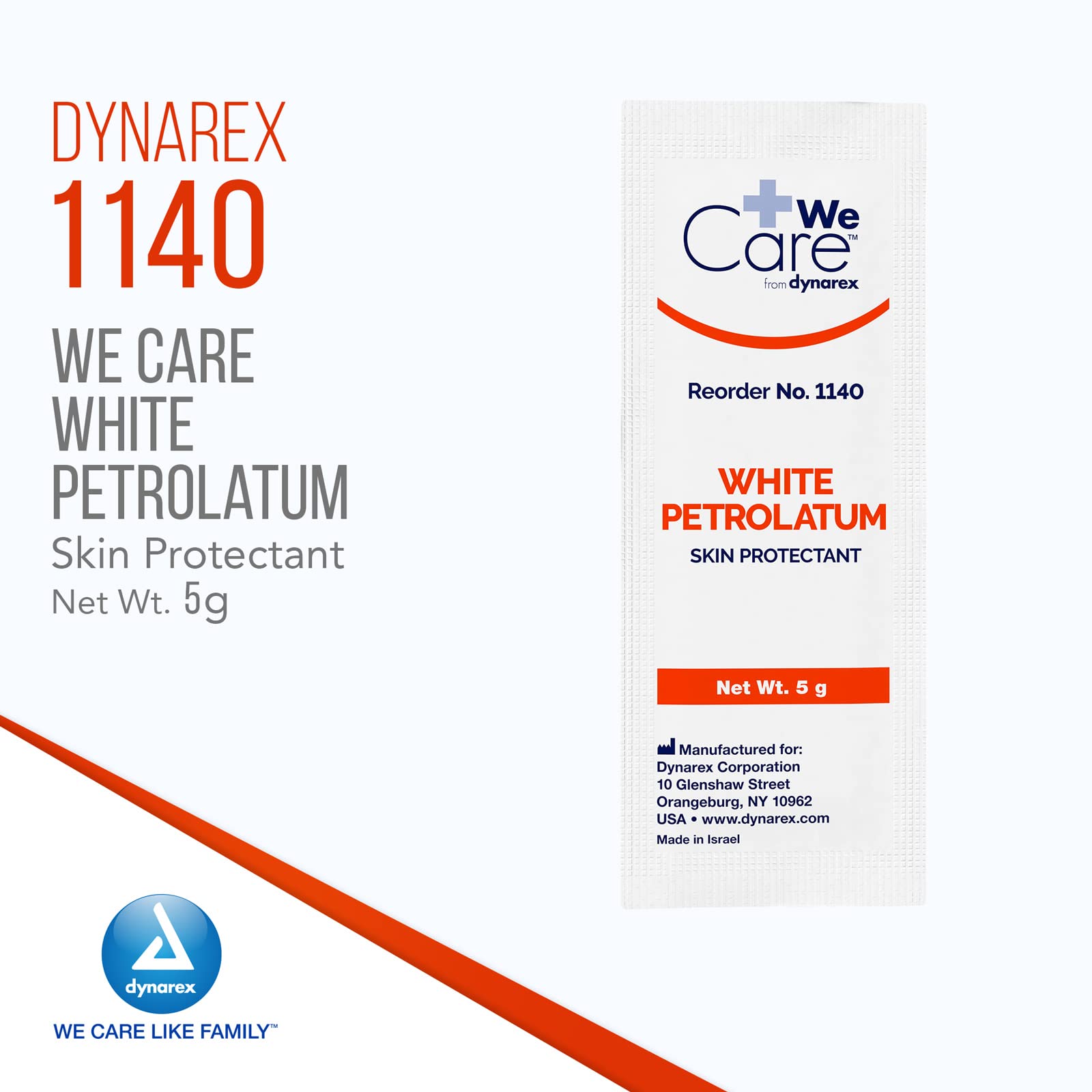 Foto 2 | Vaselina De Petróleo Dynarex White Petrolatum  Paquetes De 5 G X144 - Venta Internacional.