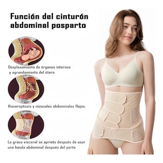 Foto 2 | Faja Maternidad 2 En 1 Postparto Talla Xl Eo Safe Imports Esi-21165 Gris
