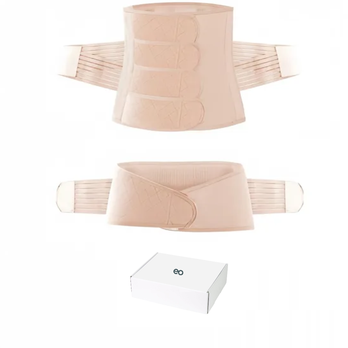 Foto 2 pulgar | Faja Maternidad 2 En 1 Postparto Talla L Eo Safe Imports Esi-21164 Beige