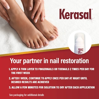 Foto 5 | Paquete Combinado De Renovación De Uñas Kerasal Con 5 Limas De 10 Ml - Venta Internacional.