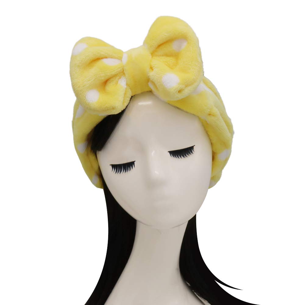 Foto 6 pulgar | Diadema Huoguo Sweet Super Soft Caroset Con Lunares Lavados - Venta Internacional.