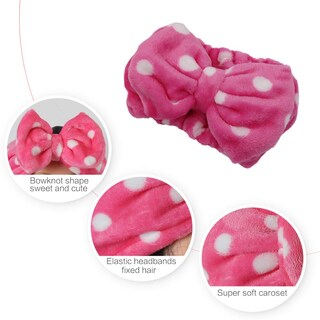 Foto 1 | Diadema Huoguo Sweet Super Soft Caroset Con Lunares Lavados - Venta Internacional.