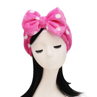 Foto 5 | Diadema Huoguo Sweet Super Soft Caroset Con Lunares Lavados - Venta Internacional.