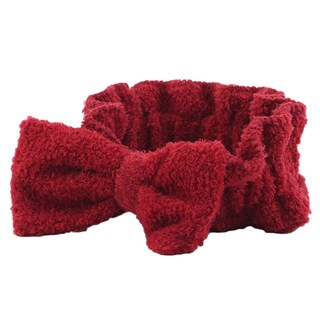 Foto 3 | Diadema Huoguo Soft Top Bowknot Elastic Maquillaje Tinto - Venta Internacional.
