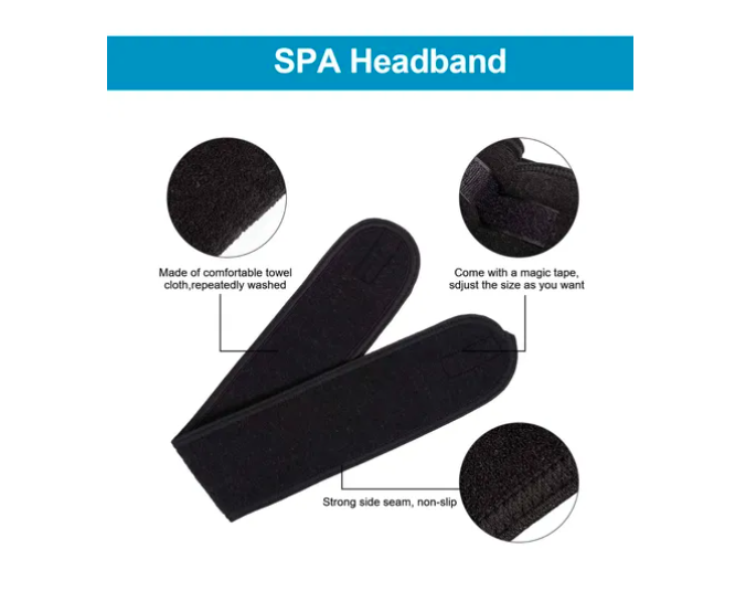 Foto 3 pulgar | 6 Piezas Bandas Xtellar  Faciales De Toalla Para Spa Y Maquillaje