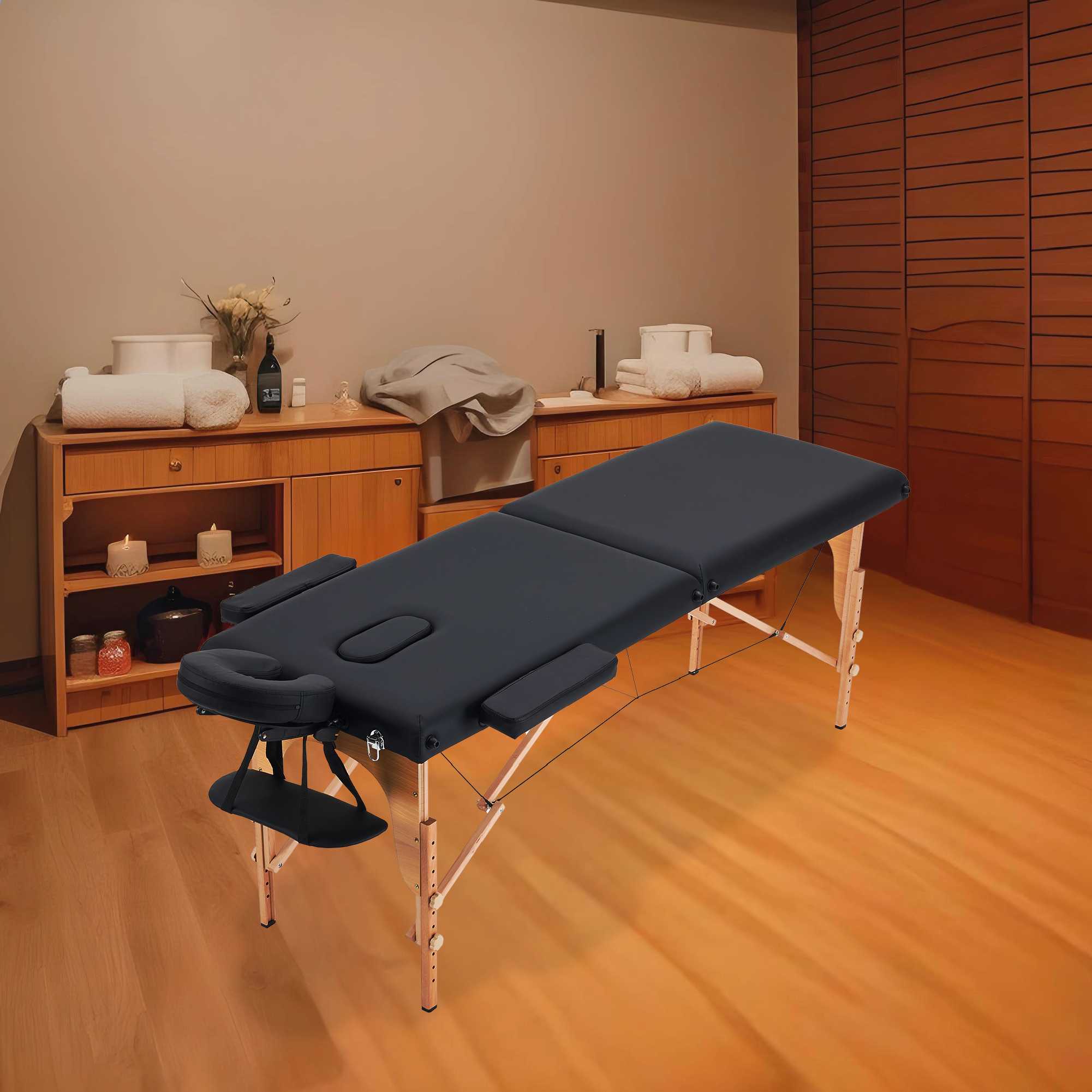 Foto 7 | Cama Profesional para Masaje X-Pros XPS-CMTT01BK-PRO Negra