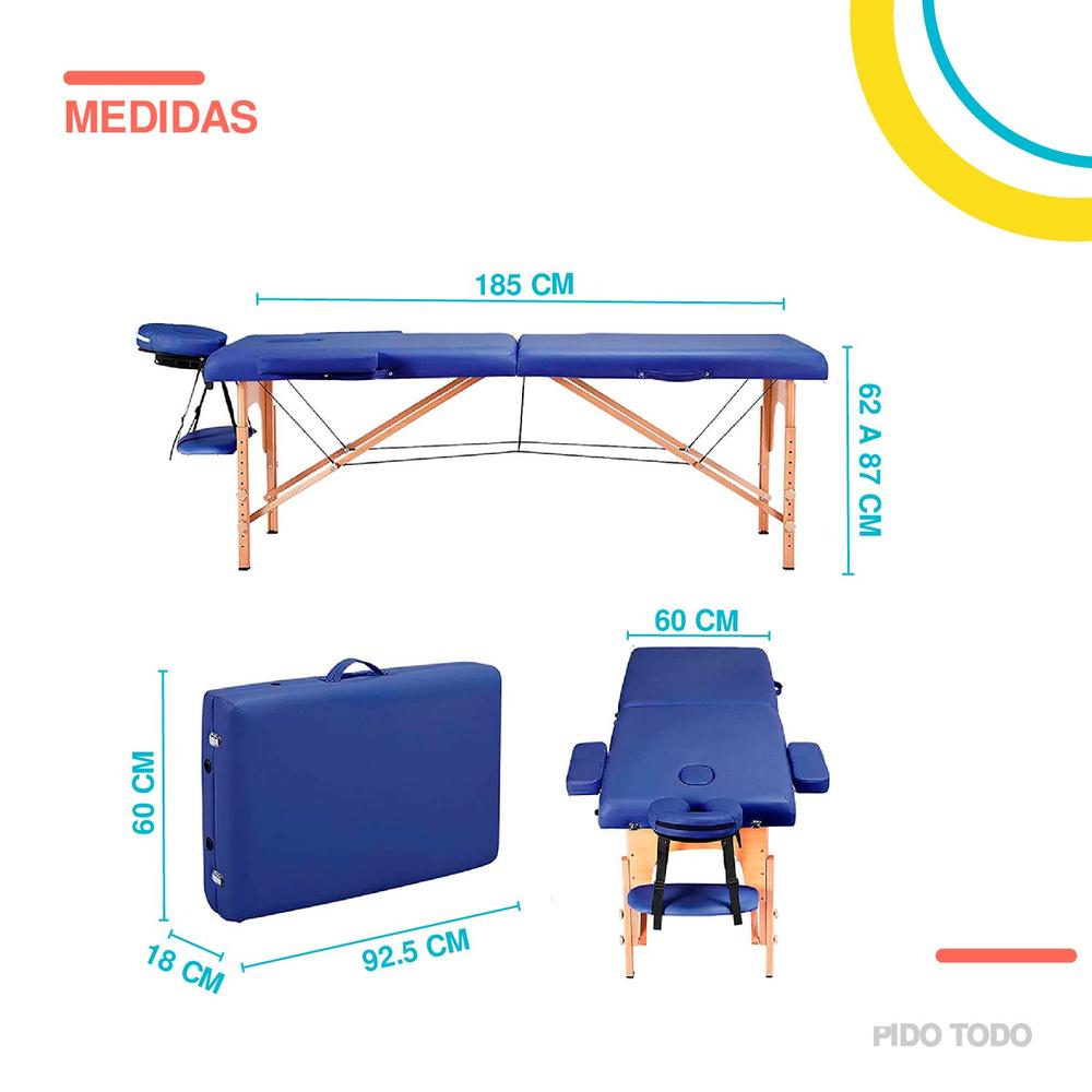 Foto 3 pulgar | Cama X-Pross Cmtt01bkpro Plegable color Azul