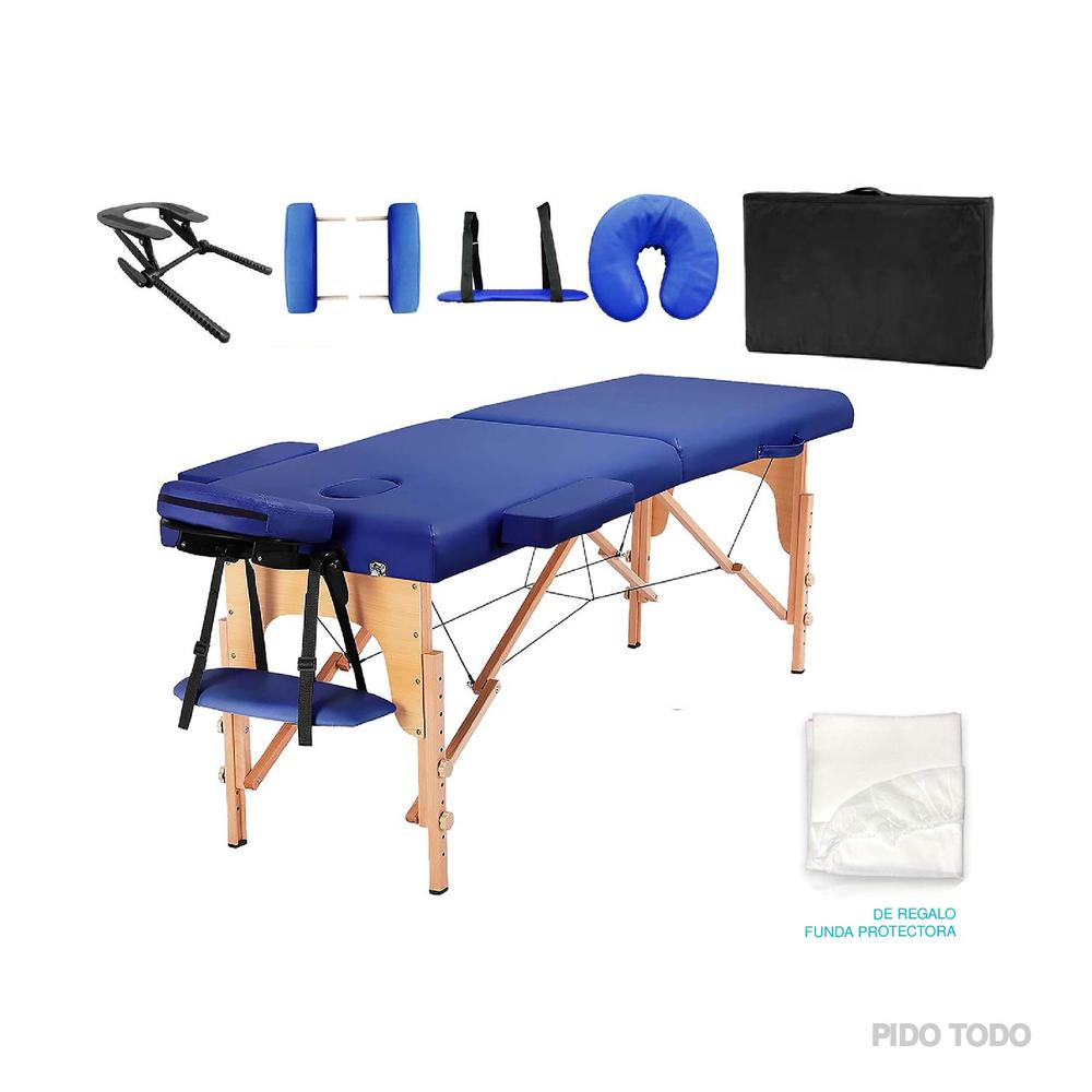 Foto 9 pulgar | Cama X-Pross Cmtt01bkpro Plegable color Azul