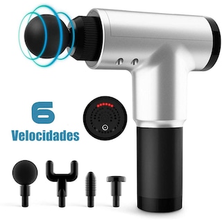 Foto 1 | Venta Internacional-pistola Masajeadora Muscular Fascia Gun Con 4 Accesorios De