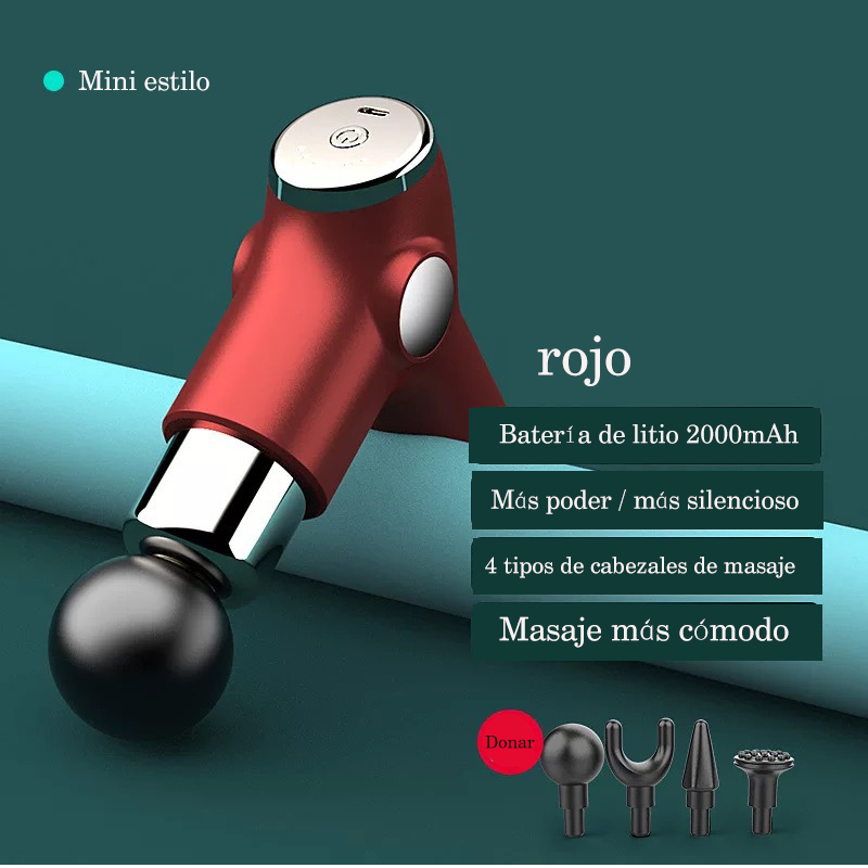 Foto 4 pulgar | Venta Internacional-pistola De Masaje, Pistola De Fascia Para Aliviar El Dolor M