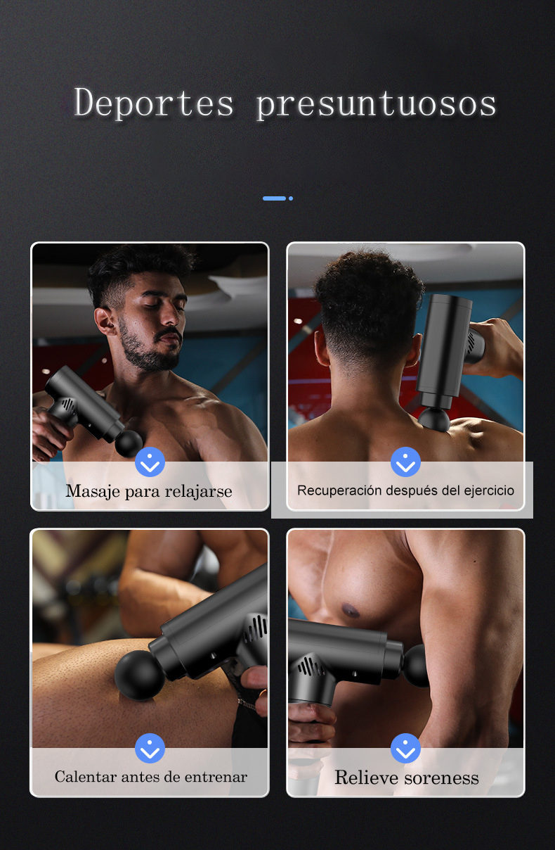 Foto 5 | Venta Internacional-pistola Masajeadora Muscular, Pistola De Fascia, Percusión D